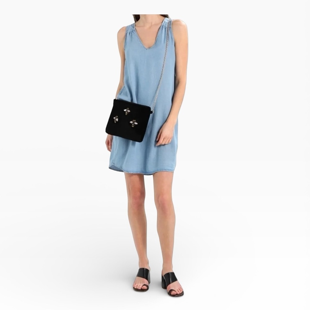 GAP Light Blue Denim Dress size: XS boho minimalist festival style